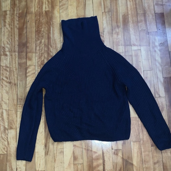 Blue wool rolled Cole, L size - Picture 2 of 3